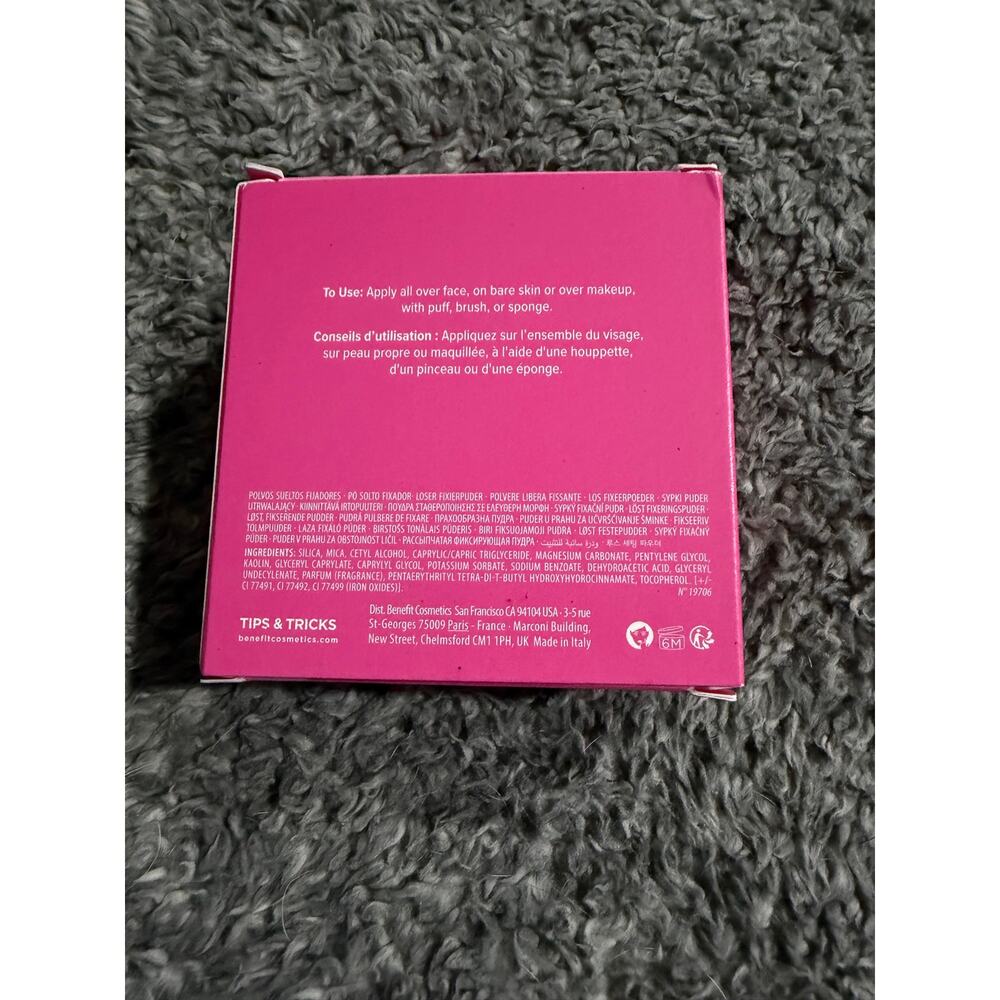 Benefit POREfessional Power Powder Loose Setting Powder Translucent 8g BNIB - Picture 4 of 6
